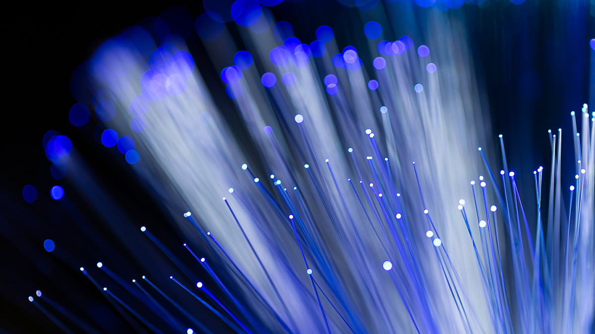 Strands of fiber optic